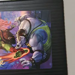 Super Combo Art Card [Gold-Stamped Signature] #44 Magic TMNT Art Series - Image 3