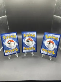 Pokemon TCG SV 151 Promo Cards Charmander, Squirtle,and Bulbasaur Cosmos Holo NM - Image 2