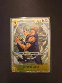 Roronoa Zoro SR OP15-113 ENGLISH ONE PIECE Card Adventure on KAMI’s Island OP15 - Image 1