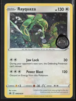 Rayquaza - Promo SWSH: Sword & Shield Promo Cards SWSH029 NM Pokemon Card Swirl - Image 1