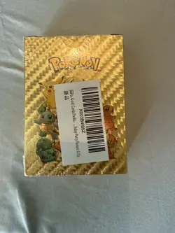 Pokemon 55pc Custom Gold Foil Card Fake Pokemon Cards - Image 2