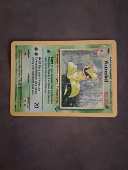 Pokemon TCG Victreebel Jungle Holo Card 14/64 Unlimited Rare, Near Mint Vintage - Image 3