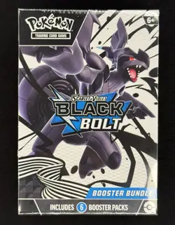 Pokemon TCG: Scarlet & Violet-Black Bolt Booster Bundle Factory Sealed New Cards - Image 1