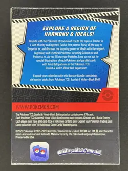 Pokemon TCG: Scarlet & Violet-Black Bolt Booster Bundle Factory Sealed New Cards - Image 2