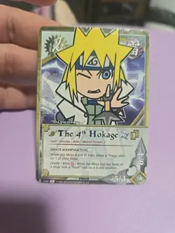The 4th Hokage (Space Manipulation) Rare Card Naruto ccg tcg - Image 1
