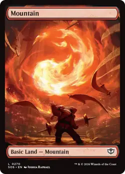 Mountain (0270) [Secrets of Strixhaven] Foil Near Mint - Image 1