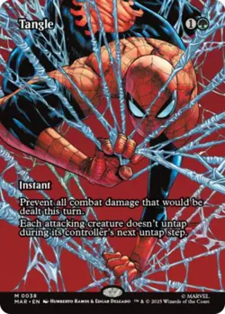 FOIL Tangle - #038 Mythic Marvel's Spider-Man MARVEL Universe - Image 1