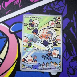 Clobbopus 207/191 Illustration Rare Pokemon SV Surging Sparks Near Mint - Image 1