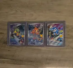 Pokemon TCG First Partner Illustration Collection Series 1 Gen 4 Sinnoh Starters - Image 1