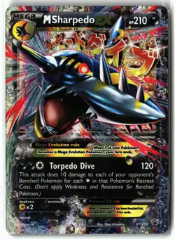 M Sharpedo EX - XY200 ⭐Holo Promo XY Promo Pokemon NM - Image 1
