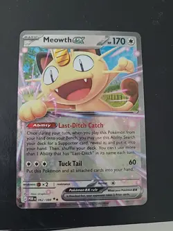 Meowth ex 062/088 Double Rare - Pokemon TCG Perfect Order - NM - Image 1