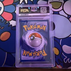 Celebi HOLO 2001 Pokemon Neo RevelationPSA 8 Near Mint CLEAN - Image 2