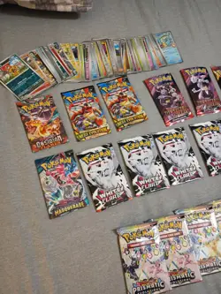 Pokemon TCG Mixed Lot-OPEN BOX, 50+Holo's ($300+)Prismatic White Flare FREE SHIP - Image 3
