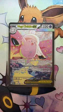 Pokemon Mega Clefable ex 119/088 Perfect Order SIR Special Illustration Rare NM - Image 1