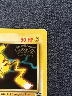 Pokemon TCG Pikachu Wizards Black Star 4 Promos Regular Rare Lightly Played - Image 4