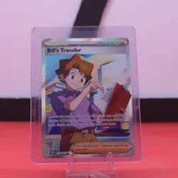 2023 Pokemon TCG S&V 151 MEW-EN Ultra Rare Full Art 194 Bill's Transfer - Image 1