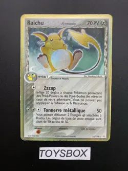 Carte Pokemon Raichu Holo 15/110 / Bloc EX Fantomes Holon / Bon Etat FR - Image 2