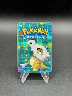 Cubone Holo Pokemon Vintage 2000 Vending Prism Sticker Nintendo Rare - Image 1