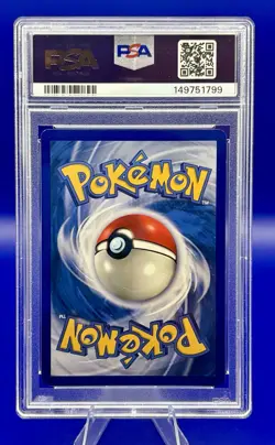 1999 POKEMON BASE SET UNLIMITED #10 MEWTWO-HOLO PSA 8 - Image 2
