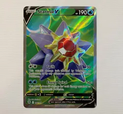 Pokemon Astral Radiance - Starmie V - Full Art NM+/MINT - 166/189 - Image 1