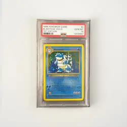 PSA 10 BLASTOISE 1999 Pokemon 1st Edition THIN STAMP #2/102 Holo Shadowless MINT - Image 1