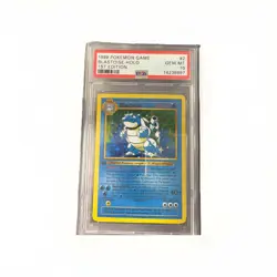 PSA 10 BLASTOISE 1999 Pokemon 1st Edition THIN STAMP #2/102 Holo Shadowless MINT - Image 4