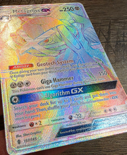 Metagross GX - 157/145 - Pokemon: Guardians Rising - Full Art Holo - LP - Image 4