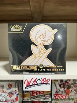 Pokemon TCG: Mega Evolution Pokemon Center Mega Guardevoir Elite Trainer Box ETB - Image 1