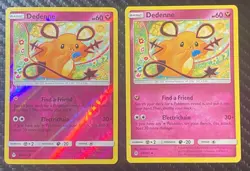 Pokemon | Dedenne 88/131 Reverse Holo | Forbidden Light | Sun & Moon - Image 1