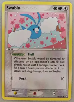 Swablu 79/107 EX Deoxys Pokemon TCG NM - Image 1