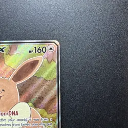 Pokemon TCG Eevee GX SM233 Full Art Promo Black Star Ultra Rare Holo NM - Image 3