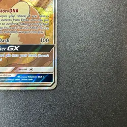 Pokemon TCG Eevee GX SM233 Full Art Promo Black Star Ultra Rare Holo NM - Image 4