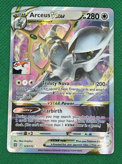 Arceus Vstar 123/172 Pokemon Play! Prize Pack Series 2/3 🔥 - Image 2