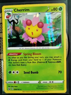 Cherrim 008/163 SWSH Battle Styles Pokemon TCG Holo Rare NM/M - Image 1