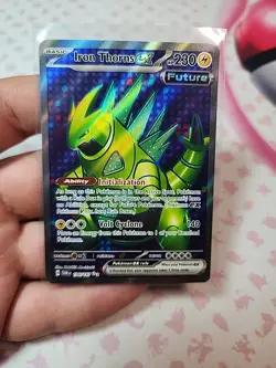 Pokemon Iron Thorns ex 196/167 SV06: Twilight Masquerade Ultra Rare Holo 230 - Image 1