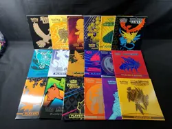 Pokemon ETB Players Guide Lot 18 Guides Hidden Fates Sun Moon Champions Path A3 - Image 1