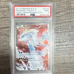 Pokemon Reshiram Legendary Treasures Radiant Collection Full Art Holo RC22/RC25… - Image 1