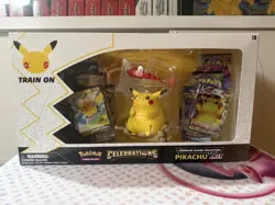 SEALED Pokemon TCG Celebrations Premium Figure Collection Pikachu VMAX 25th Ann 820650809408 - Image 1
