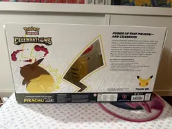 SEALED Pokemon TCG Celebrations Premium Figure Collection Pikachu VMAX 25th Ann 820650809408 - Image 3