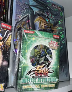 YUGIOH DUELIST REVOLUTION SPECIAL (3 BOOSTER PACKS+PROMO) FACTORY SEALED NEW - Image 1