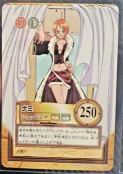 BANDAI One Piece Hyper Battle NAMI SCARCE C261 EARLY CARD VINTAGE LUFFY CREW - Image 1