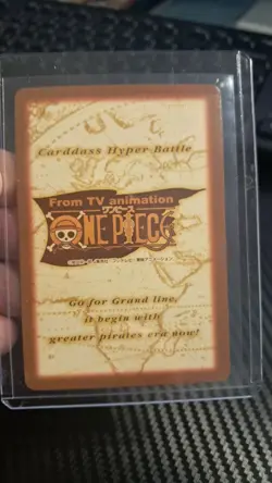 BANDAI One Piece Hyper Battle NAMI SCARCE C261 EARLY CARD VINTAGE LUFFY CREW - Image 2