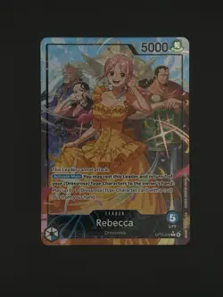 Rebecca OP15-039 Alt Art Leader Holo - One Piece Adventure on Kami's Island - Image 1