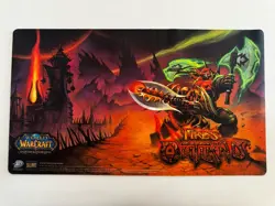 World Of Warcraft TCG Playmat Fires Of Outland - Image 1
