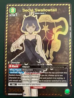 Union Arena TCG - Secre Swallowtail (R*) - UE08BT/BCV-1-047 Black Clover Alt Art - Image 1