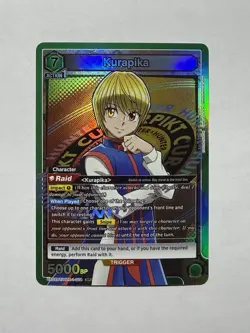 Kurapika UE02BT/HTR-1-074: Union Arena - Hunter X Hunter SR Super Rare NM - Image 1