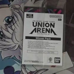 Bandai Union Arena WINNER Sung Jinwoo Promo Holo Character UA04/SJ-049 - Image 2