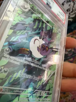 Pokemon Temporal Forces Arbok 176/162 PSA 10 CRACKED DAMAGED SLAB - Image 3