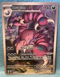 ⭐Drapion 097/088 Me03 Perfect Order Full Art Holo Pokemon TCG⭐ - Image 1