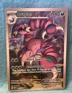 ⭐Drapion 097/088 Me03 Perfect Order Full Art Holo Pokemon TCG⭐ - Image 3